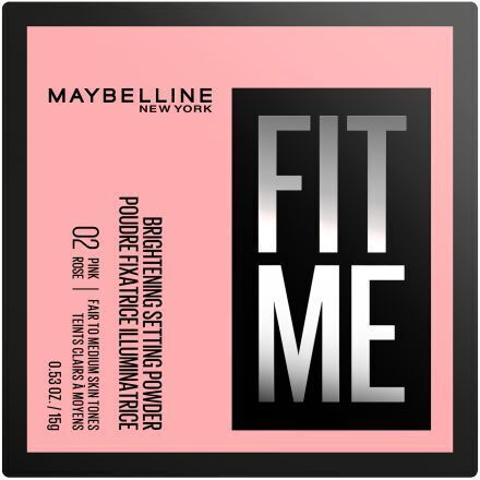 Maybelline New York Fit Me Pudră liberă de fixare 02