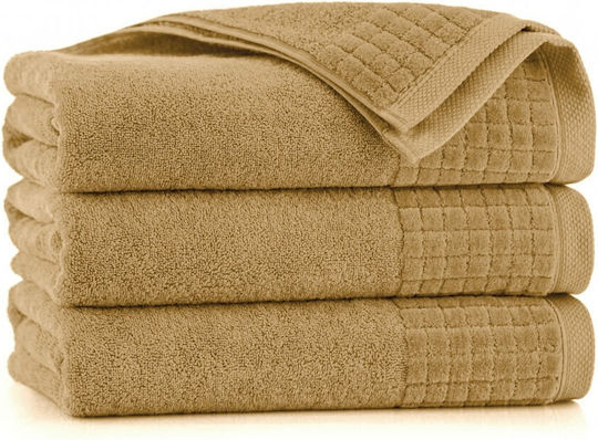 Zwoltex Hand Towel 30x50cm Mustard Weight 500gsm