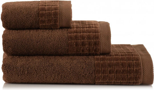 Zwoltex Πετσέτα Προσώπου 50x100εκ. Brown Βάρους 500gr/m²