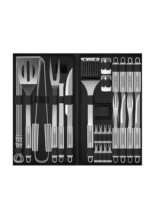 Set за барбекю Grill Cutlery Stilhoff Accessories 34 бр 33 + Калъф