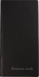 Biurfol Visitenkartenhalter 120x240mm 96 Visitenkarten Schwarz Wi-02 Biurfol Visitenkartenhalter 120x240mm 96 Visitenkarten Schwarz Wi-02