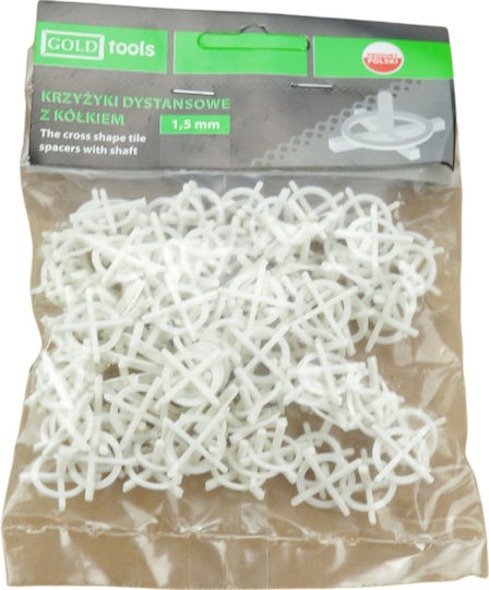 Cross-shaped Paper Clips 2.0mm Loop