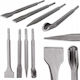 Concrete Chisels Sds Set 4 X Sds Plus Chisel