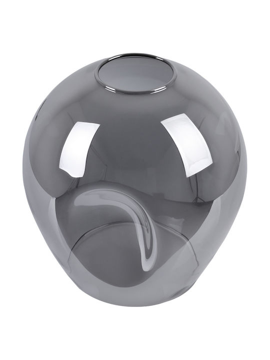 Praga Graphite Glass Shade 14cm