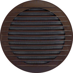 Round Vent Mesh 125mm Brown Wd-007-0320 Round Vent Mesh 125mm Brown Wd-007-0320