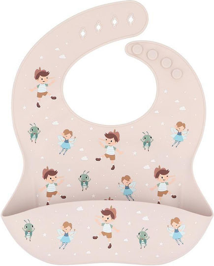 Tutete Waterproof Silicone Baby Bib for 6 m+