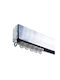 BetterHome Heavy Duty One-Way Curtain Track with Mechanism from Stainless Steel in Silver Colour 250cm MHB-521007-250