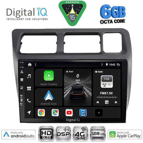 Digital IQ Bxf 17710_cpaa 9 Zoll Multimedia-Tablet Toyota Corolla Modell 1992-1997