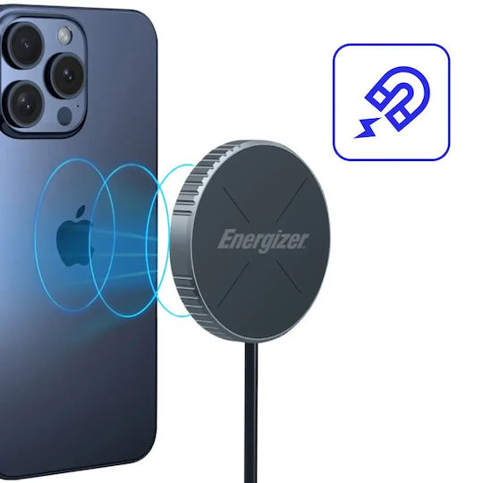Energizer Qi2 Wireless Ladegerät 15W Schwarzes