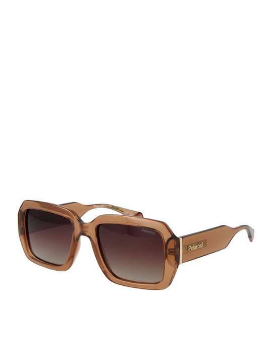 Polaroid Ochelari de Soare Unisex cu Ramă Maro ...