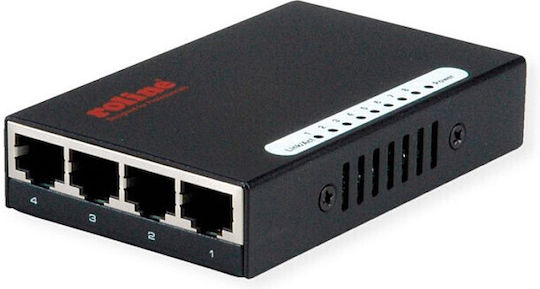 Roline 21.14.3530 Unmanaged L2 Switch with 8 Gigabit (1Gbps) Ethernet Ports