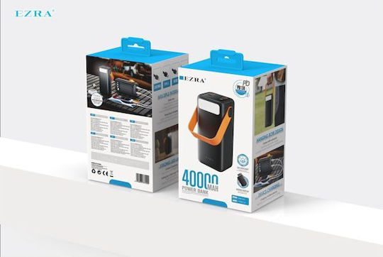 Ezra PB138 Power Bank 40000mAh 135W Power Delivery Μαύρο