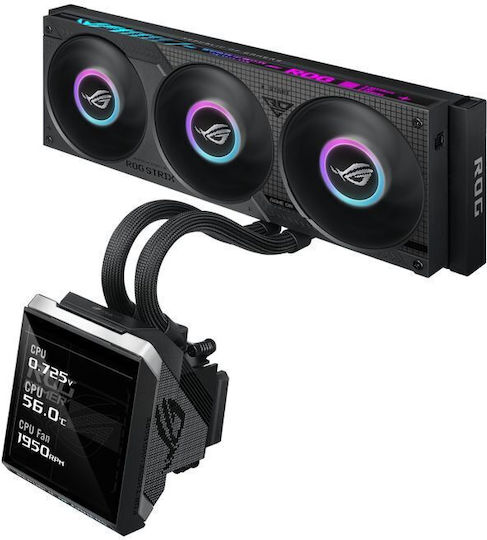 Asus ROG Strix SLC IV 360 AIO Водно Охлаждане За CPU С 3 Вентилатора 120mm И ARGB Осветление
