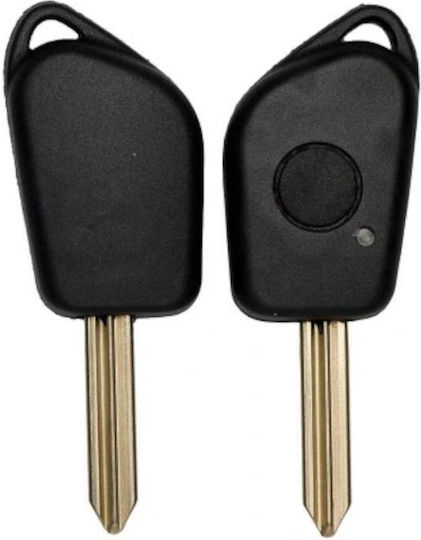 Carcasa Compatibilă pentru Cheie Auto Citroen Peugeot Un Buton Lamă Sx9 1500-fwk