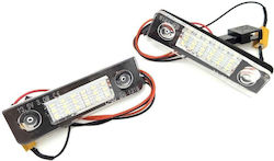Πίσω Φώτα Πινακίδας Led Skoda Octavia 1z Roomster 5j 2 Τμχ Grp-prsk01