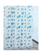 Debel Sea Life Shower Curtain 180x200cm Blue