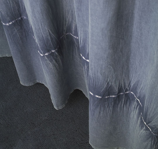 Graccioza Blue Jean Batik Κουρτίνα Υφασμάτινη 180x200cm Μπλε 320260-01