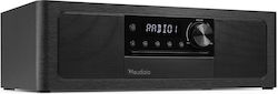 Audizio Ηχοσύστημα 2.0 Lunata SOHIF1042 50W με CD Player και Bluetooth Μαύρο