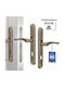 Kotarbau Buton WC Cu Placă Bronz