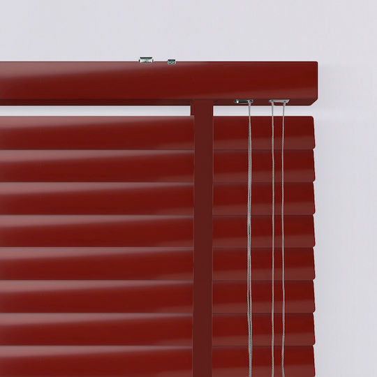 BetterHome 825012 Aluminum Shading Blind In Red Colour W80xH100cm
