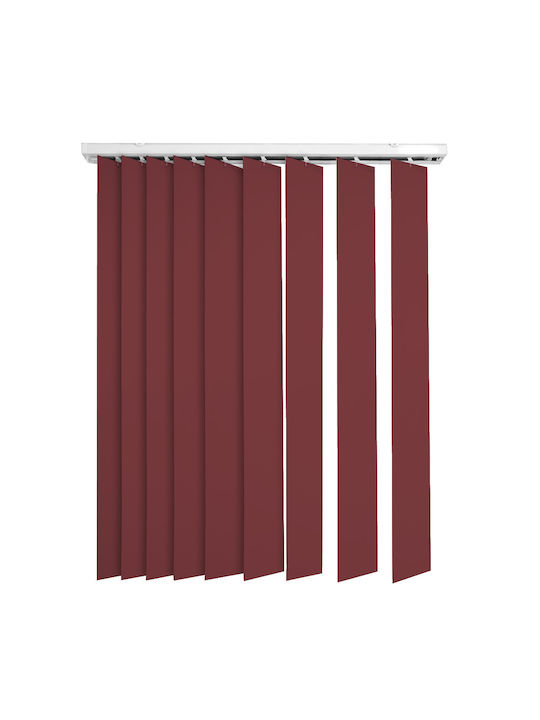 BetterHome 627042 Fabric Shading Blind In Red Colour W80xH140cm