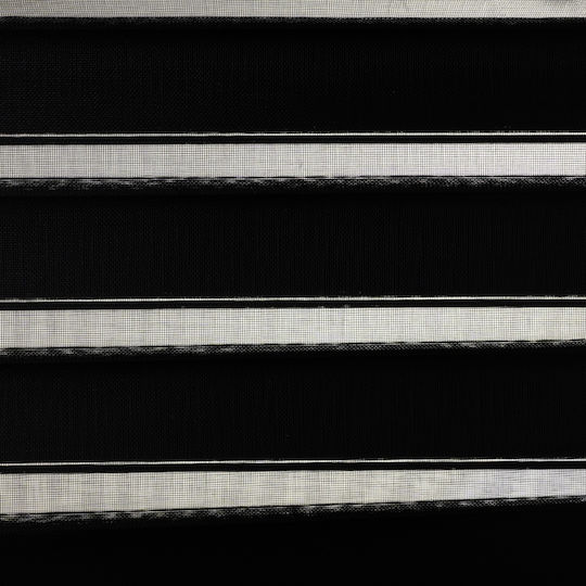 BetterHome Roller Blinds 525897 Partial Blackout Double Black Width 100xHeight 120cm MHB-7900-05-100x120