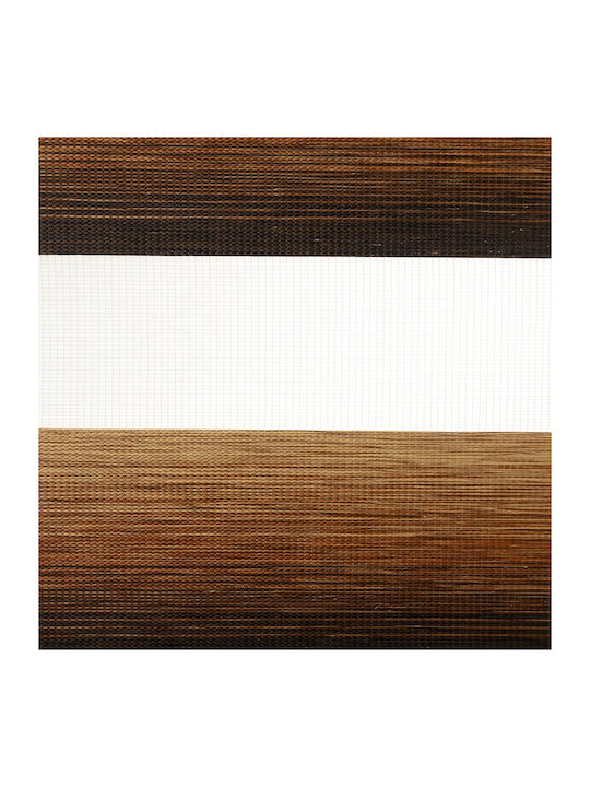 BetterHome Roller Blinds 525827 Partial Blackout Double Brown Width 160 Height 100cm MHB-7531-03-160x100
