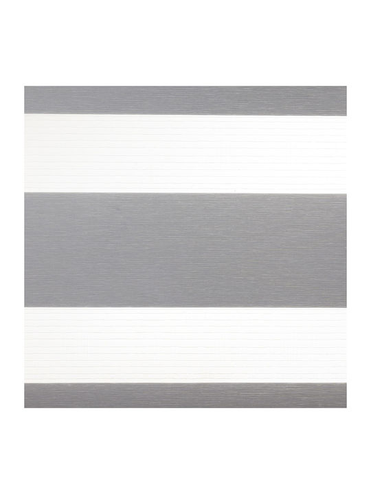 BetterHome Roller Blinds Shading 525804 Partial Blackout Double Grey W160xH100cm MHB-7511-08-160x100