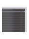BetterHome 815222 Wooden Blinds in Grey Colour P80xH80cm