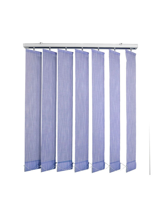 BetterHome 621015 Fabric Light Blue Colour Shading Blind W80xH100cm