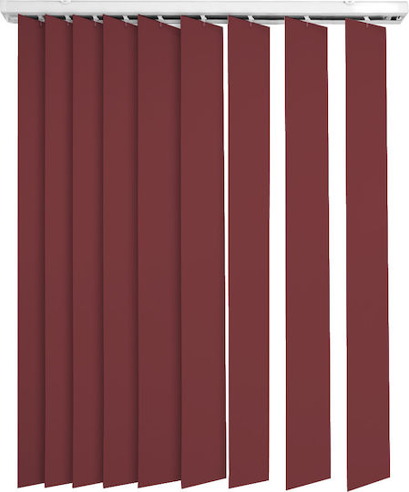 BetterHome 627042 Текстилна Щора Червена 120x80см MHB-7010-42-Vertical-120x80