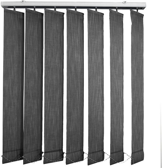 BetterHome 624083 Fabric Black Shade Blind Width 80x Height 80cm