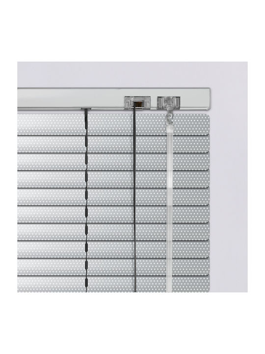 BetterHome 839056 Στόρι Σκίασης Αλουμινίου σε Ασημί Χρώμα Π80xΥ80εκ.