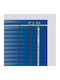 BetterHome 836144 Aluminum Shading Blind in Blue Colour W80xH160cm
