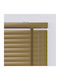 BetterHome 825050 Aluminum Shading Blind In Gold Colour W140xH80cm