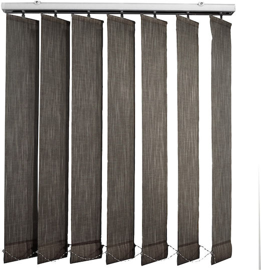 BetterHome 621076 Στόρι Σκίασης Υφασμάτινο σε Γκρι Χρώμα Π120xΥ200εκ.