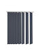 BetterHome 627086 Fabric Shading Blind In Grey Colour W140xH250cm
