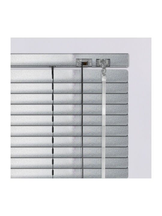 BetterHome 836048 Στόρι Σκίασης Αλουμινίου σε Ασημί Χρώμα Π100xΥ120εκ.