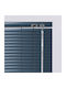 BetterHome 846267 Aluminum Shading Blind In Blue Colour W140xH100cm