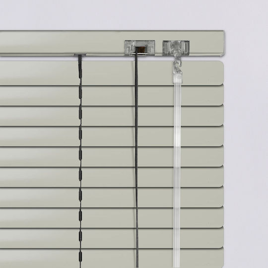 BetterHome 836455 Jalousie aus Aluminium in Grau Farbe P120xH120cm