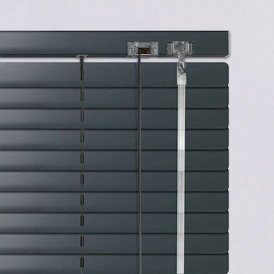 BetterHome 836181 Jalousie & Rollladen aus Aluminium in Grau Farbe P100xH300cm