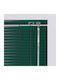 BetterHome 846014 Aluminum Shading Blind In Green Colour W140xH160cm
