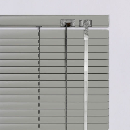 BetterHome 846112 Στόρι Σκίασης Αλουμινίου σε Γκρι Χρώμα Π120xΥ120εκ.