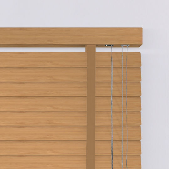 BetterHome 805605 Στόρι Σκίασης Ξύλινο σε Καφέ Χρώμα Π100xΥ250εκ.