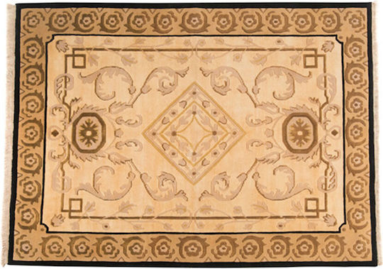 Χαλί Κλασικό Χειροποίητο Nepal 173x235 Cm Μπεζ