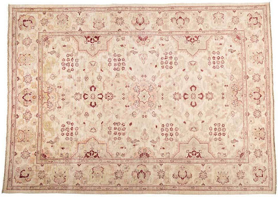 Χαλί Κλασικό Χειροποίητο Ziegler 177x240 Cm Μπεζ