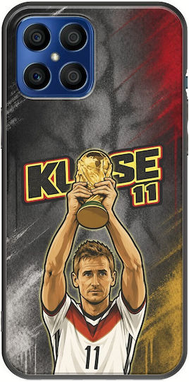 Handyhülle World Stars Collection Miroslav Klose Ehre X8 Schwarze Tpu Schwarze Silikon