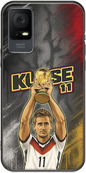 Θήκη World Stars Collection Miroslav Klose Tcl 406 Black Tpu Μαύρη Σιλικόνη