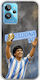 World Stars Collection Diego Maradona Realme GT2 Pro Flexible TPU Transparent Silicone Case