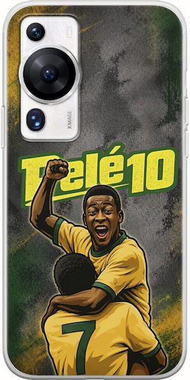 World Stars Collection Pele Case Huawei P60 Pro Flexible TPU Transparent Silicone